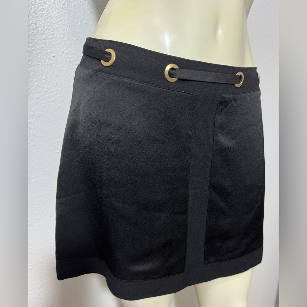 EUC Ramy Brook Mini Skirt with Grommet Detail - Picture 9 of 12